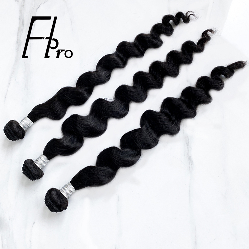 Top Grade Hair Bundles Loose Wave Raw Unprocessed Virgin Hair